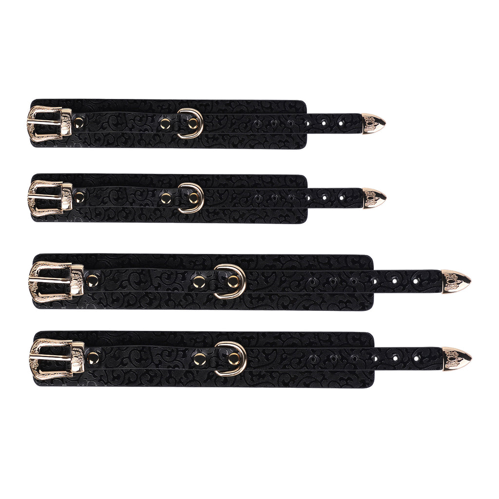 Spreader Bar with Handcuffs & Ankle Cuffs BM23