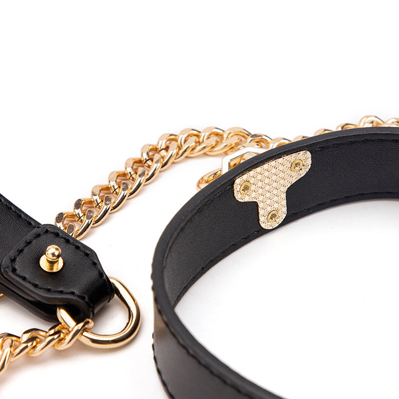 BDSM Day Collar — Black Gold Edition BM20