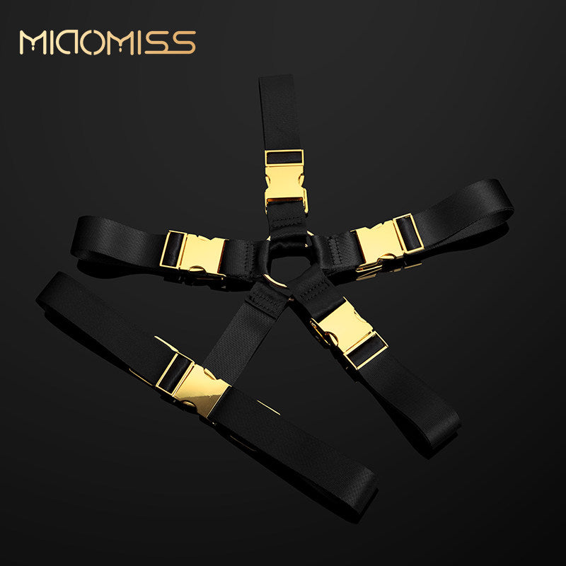 Luxury BDSM Spreader Bar with Handcuffs BM38