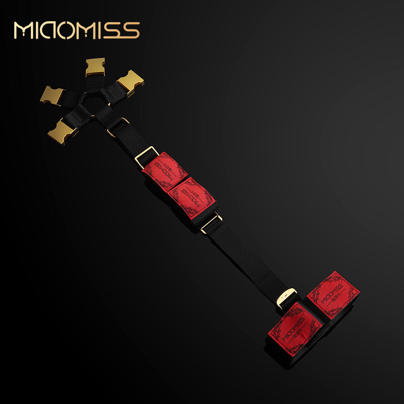 Luxury BDSM Spreader Bar with Handcuffs BM38