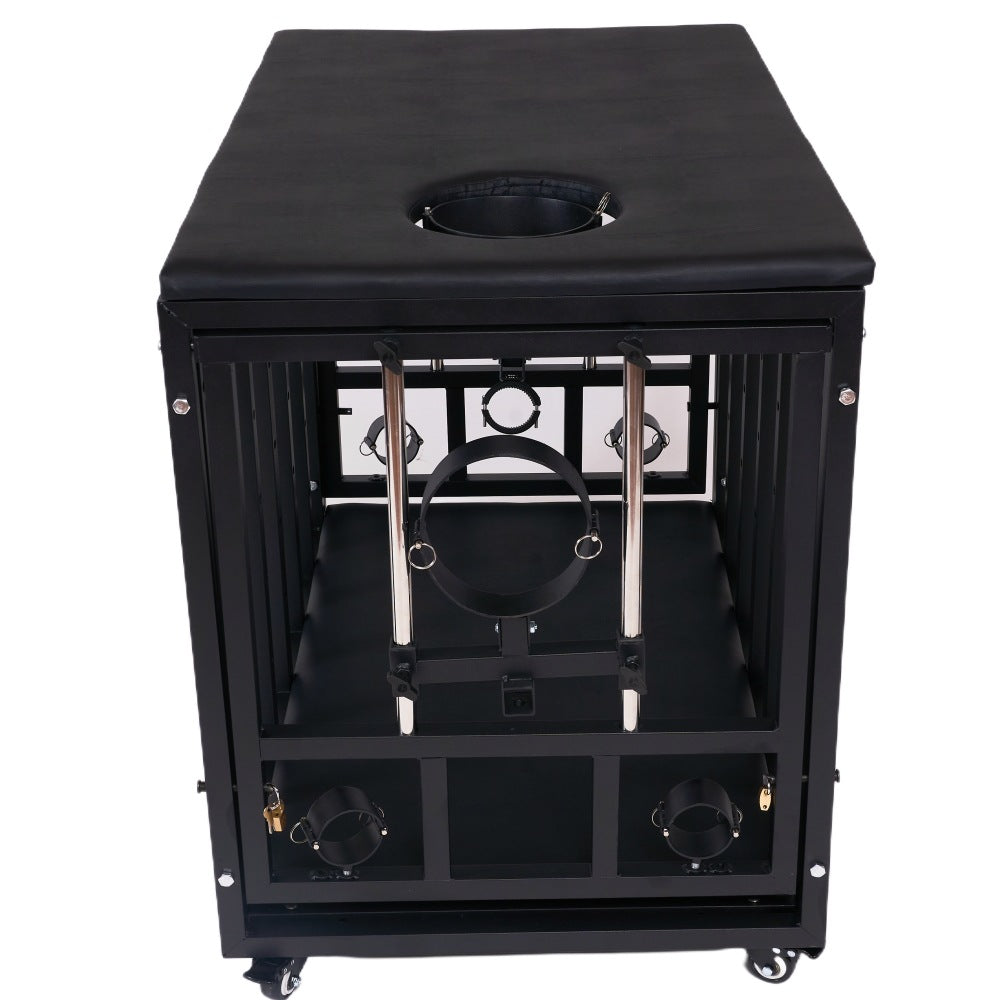 Large Heavy Duty BDSM Bondage Cage – Human Size BF29