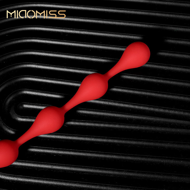 Red Silicone Butt Plug BM42