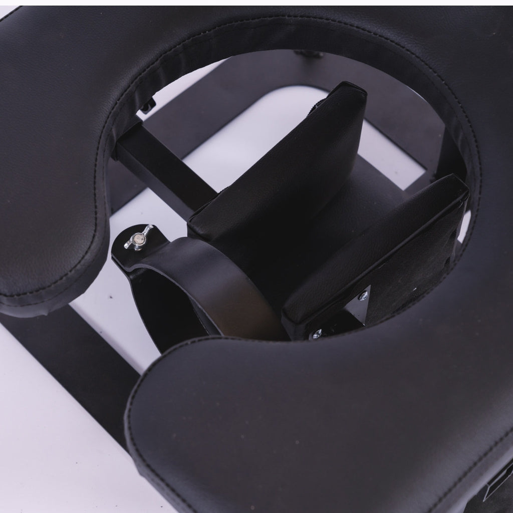 Heavy-Duty SM Discipline Toilet Chair – Extreme Bondage Seat BF34