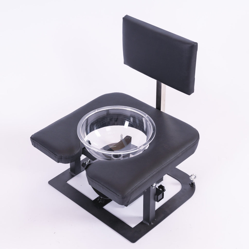 Heavy-Duty SM Discipline Toilet Chair – Extreme Bondage Seat BF34