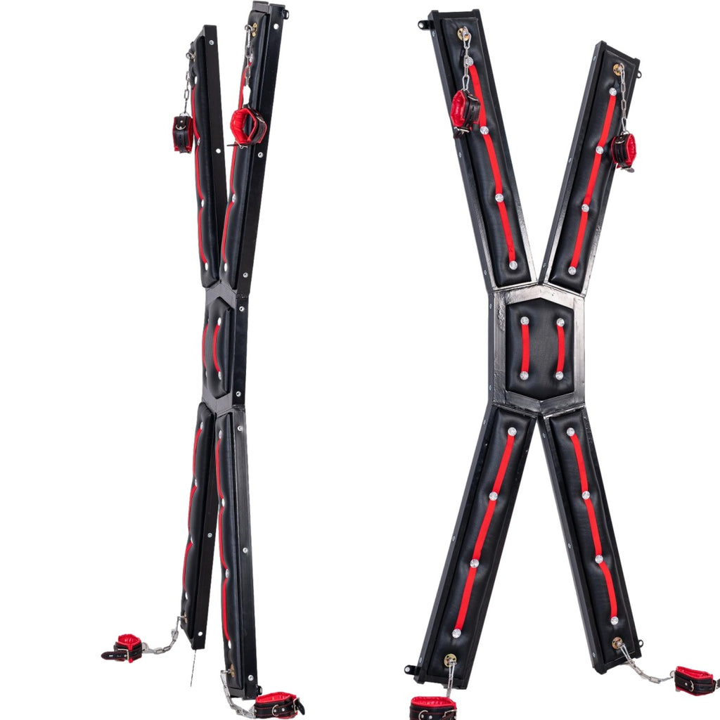 Large St. Andrew's Cross BDSM Bondage X-Frame BF35