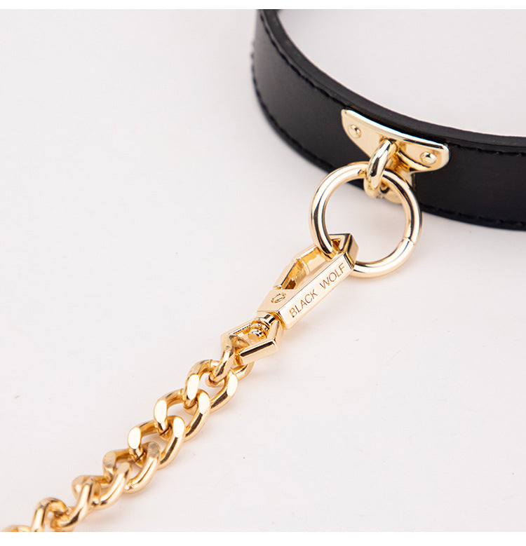 BDSM Day Collar — Black Gold Edition BM20