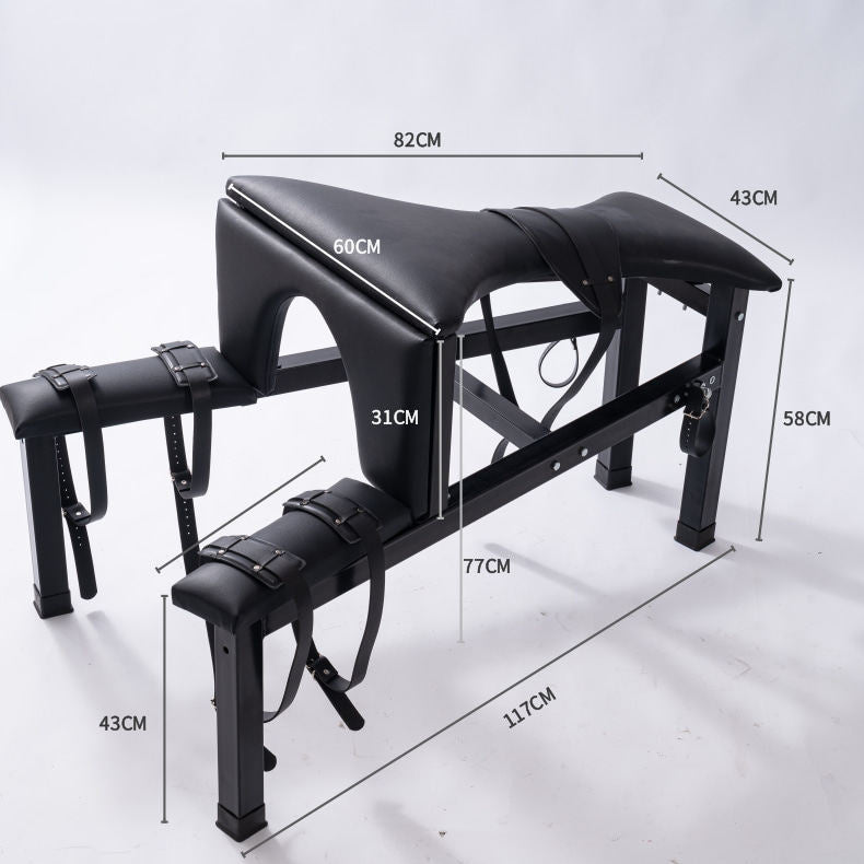 BDSM Bondage Kneeling Bench with Restraints BF22