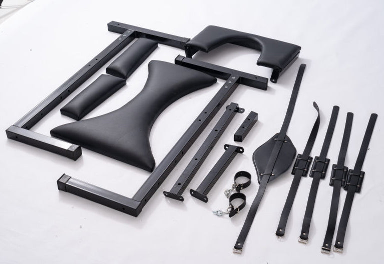 BDSM Bondage Kneeling Bench with Restraints BF22