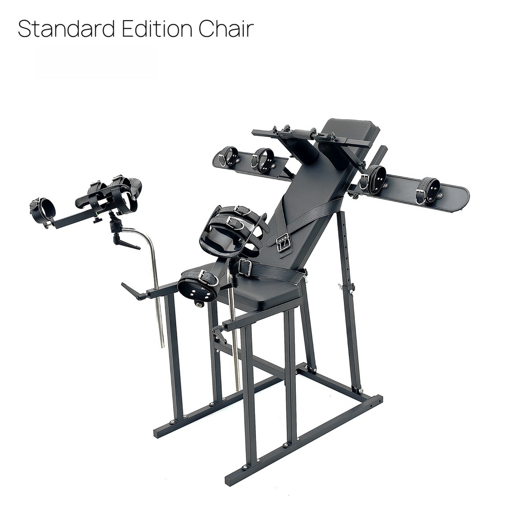 Full-Size Bondage Training Chair – BDSM Dungeon Furniture BF14