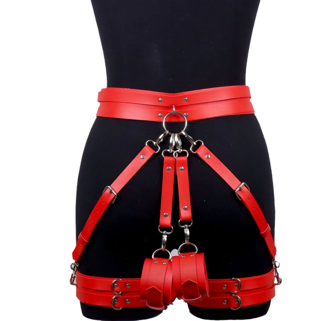 Hogtie Bondage Set Thigh Cuffs BM10