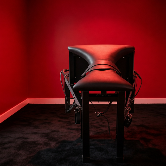 BDSM Bondage Kneeling Bench with Restraints BF22