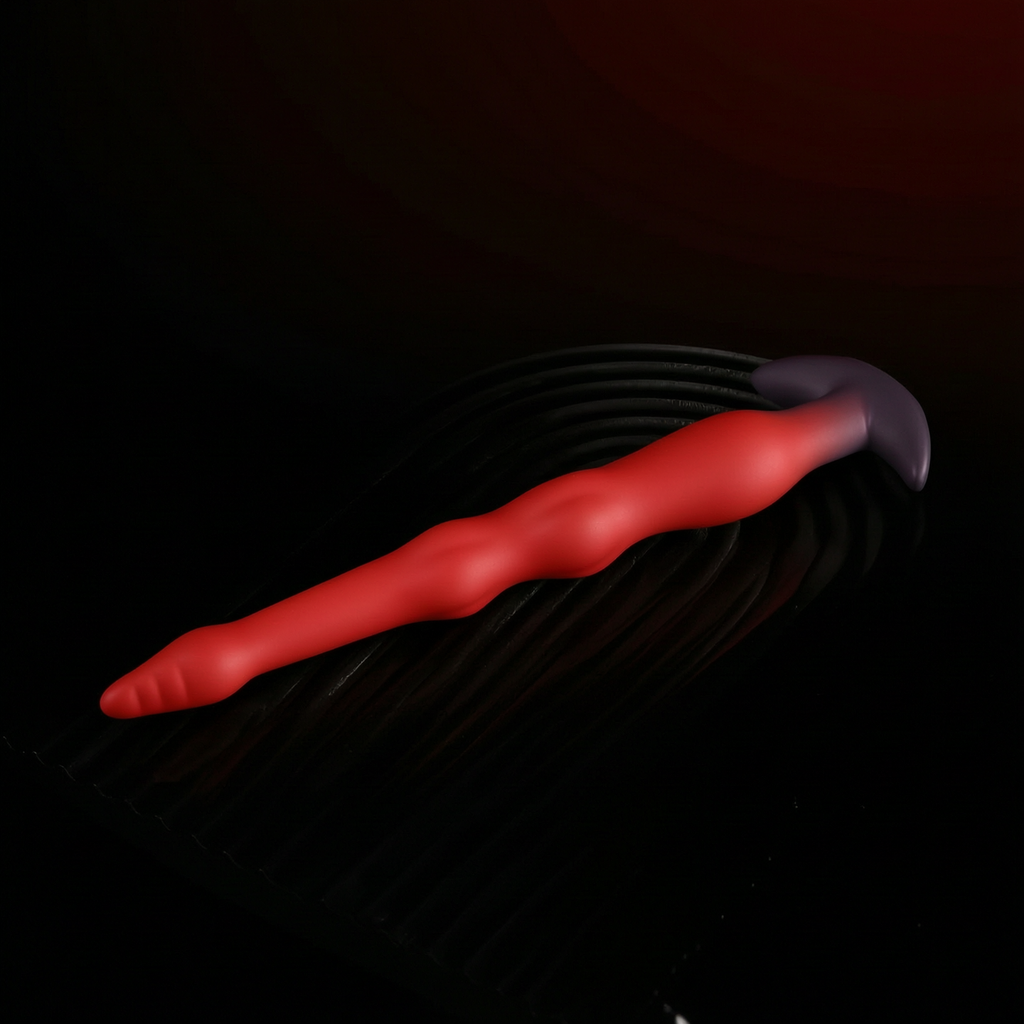 Ultra Long Liquid Silicone Deep Penetration Anal Plug BM31