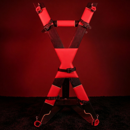St. Andrew's Cross BDSM Bondage X-Frame  BF21