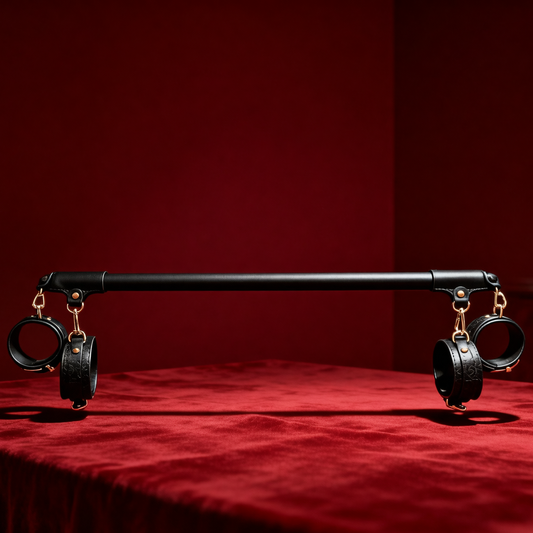 Spreader Bar with Handcuffs & Ankle Cuffs BM23