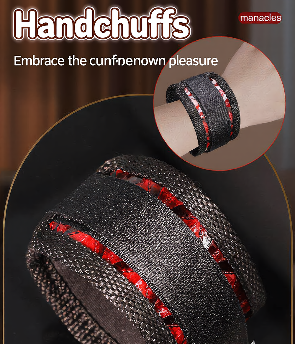 Sex Red Body-Handchuffs BF12