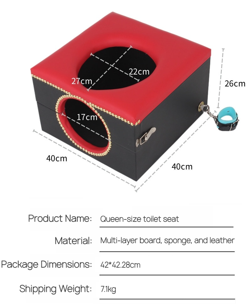 Queening Stool for Face Sitting & Domination Play BF26